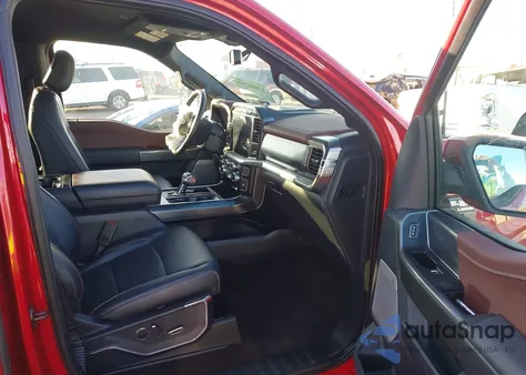 2023 Ford F-150 Lariat from USA, damaged, VIN 1FTEW1EP7PFA04909